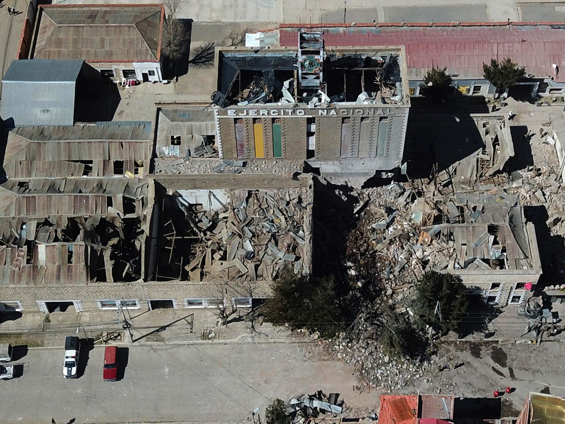 Bolivian military base blast leaves seven dead, seven missing